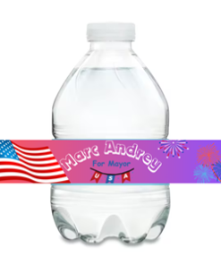 Alternative view of Election Water Bottle Labels