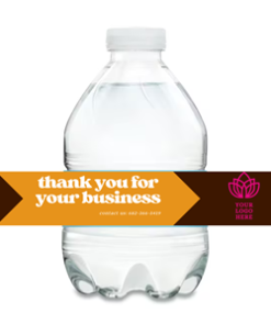 Business Water Bottle Labels