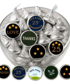 25th Birthday Hershey’s Kisses (set of 75)