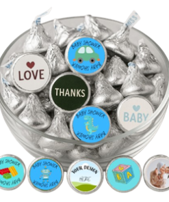 Boy Baby Shower Hershey’s Kisses (set of 75)