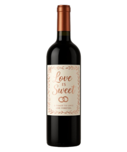 Love is Sweet Wine Labels