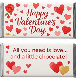 Valentine's Candy Wrapper