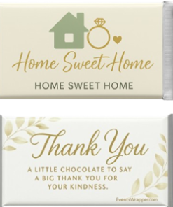 Home Candy Bar Wrapper