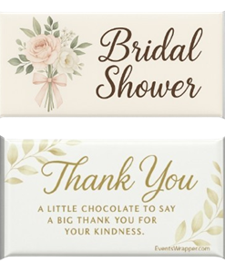 Bridal Shower Candy Wrapper
