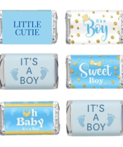 Boy Baby Shower Mini Candy Bar